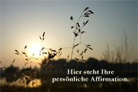 Affirmationen Morgenlicht Grser Sonne